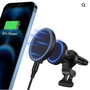 ESR Shift Wireless Car Charger - HaloLock - Black